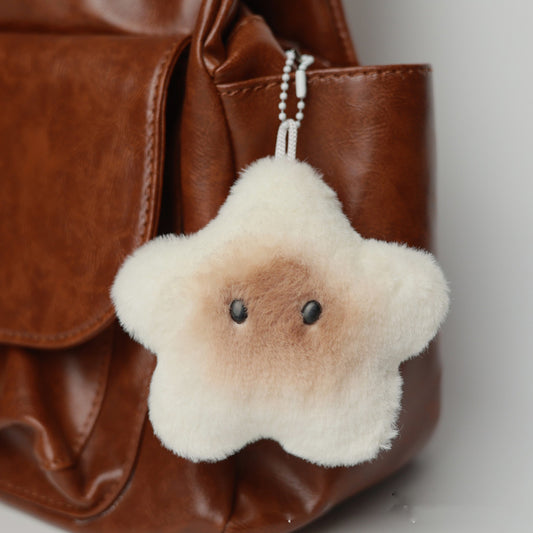 Cute Capybara Stars Kapibala plush pendant bag Keychain pendant doll doll cartoon Little Siam