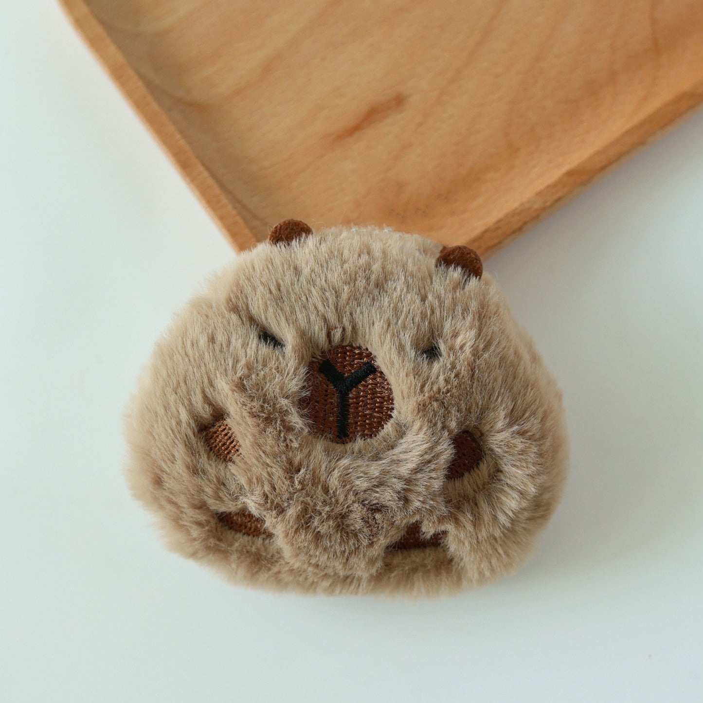 Cute Capybara Stars Kapibala plush pendant bag Keychain pendant doll doll cartoon Little Siam